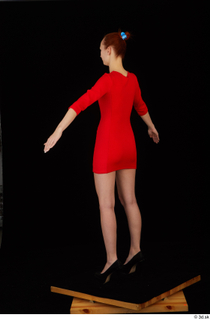 Kyoko clothing red dress standing whole body 0012.jpg